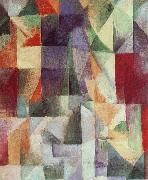Delaunay, Robert Open Window at the same time oil painting